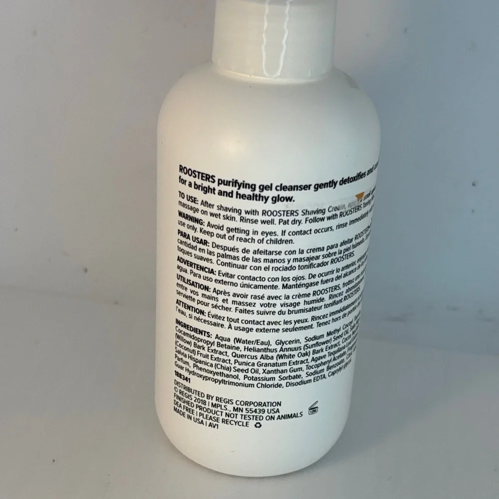 Roosters Gel Cleanser